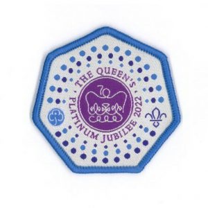 Queens Platinum Jubilee Badge