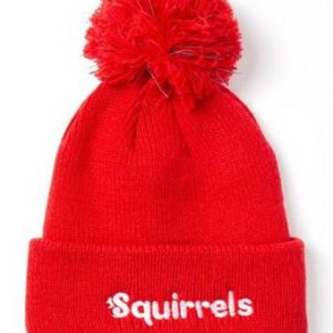 Squirrel Scouts Kids Reflective Bobble Beanie Hat